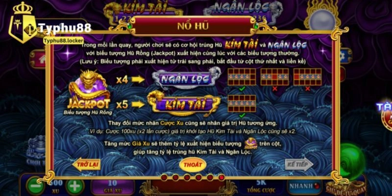 Kho Tàng Ngũ Long Typhu88 – Cơ Hội Đổi Đời Trong Tích Tắc! Luật chơi và cách thức chinh phục kho tàng ngũ long